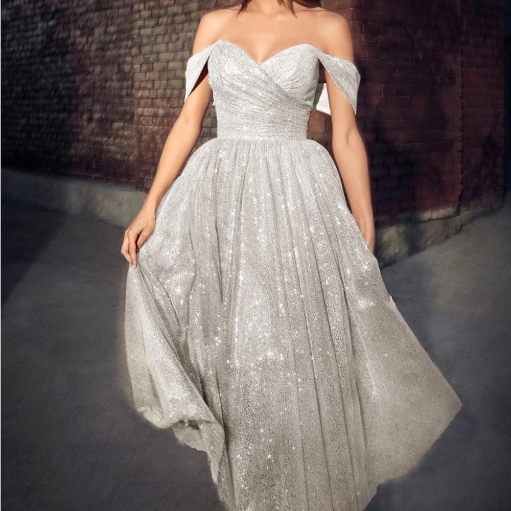 Off white party dress